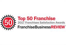 Top Franchise for the Franchise Satisfaction Award in 2017