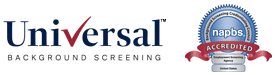 Universal Background Screening logo