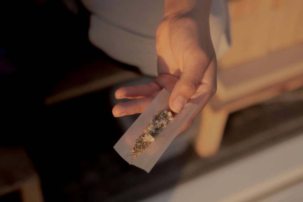Idaho business manager reviewing workplace drug policy with an employee in an office setting