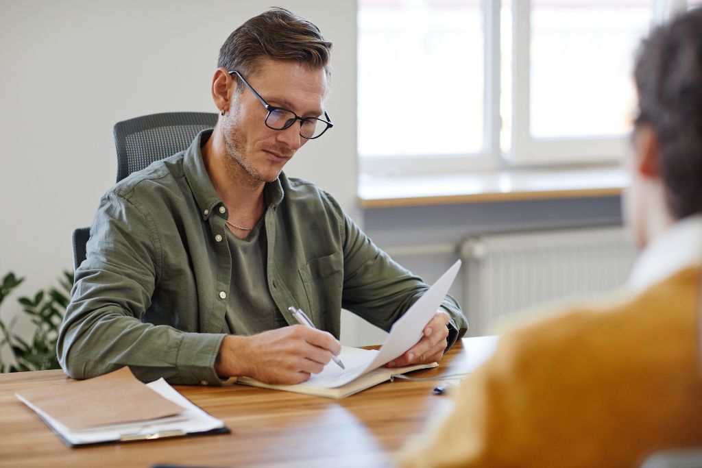 HR manager reviewing presumptive positive drug test protocol in Idaho workplace